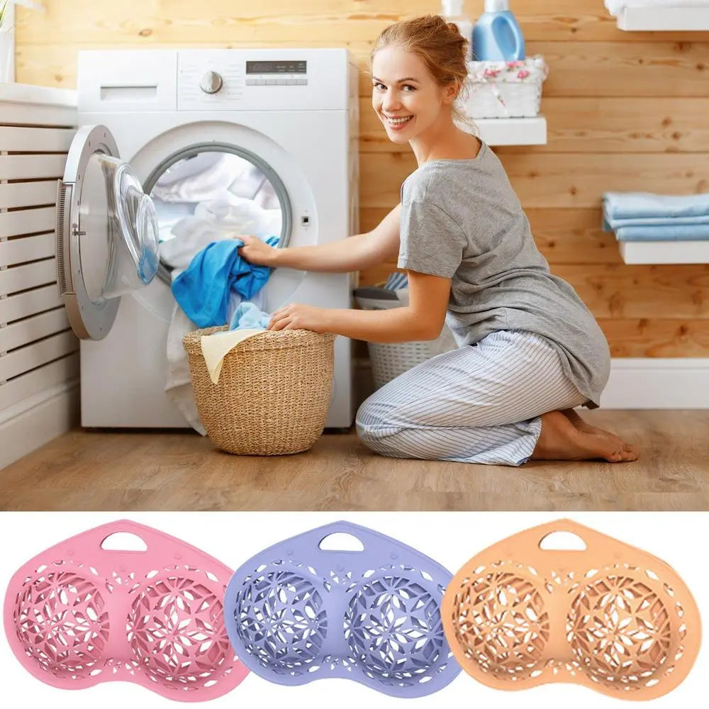 Silicone Mesh Anti-deformation Lingerie Bags For Washer & Drying Machines